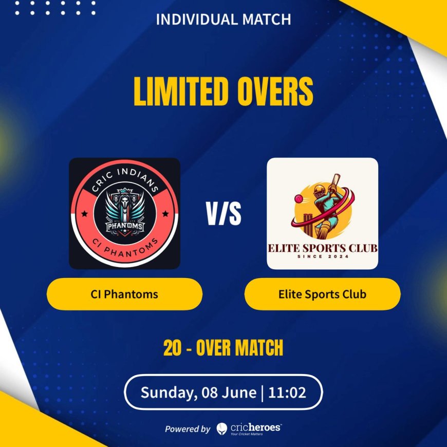 🏏 Match Overview